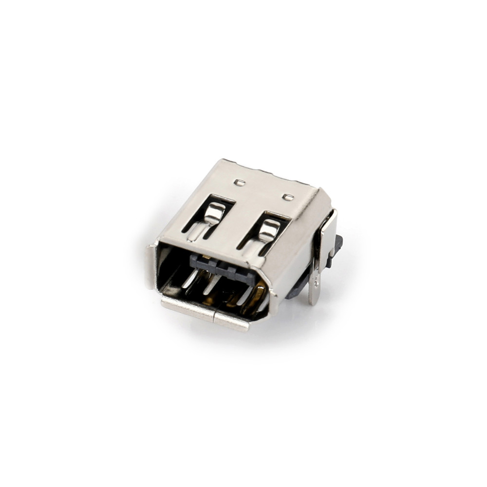 036R-4017 1394 6P female 90 degree plug board