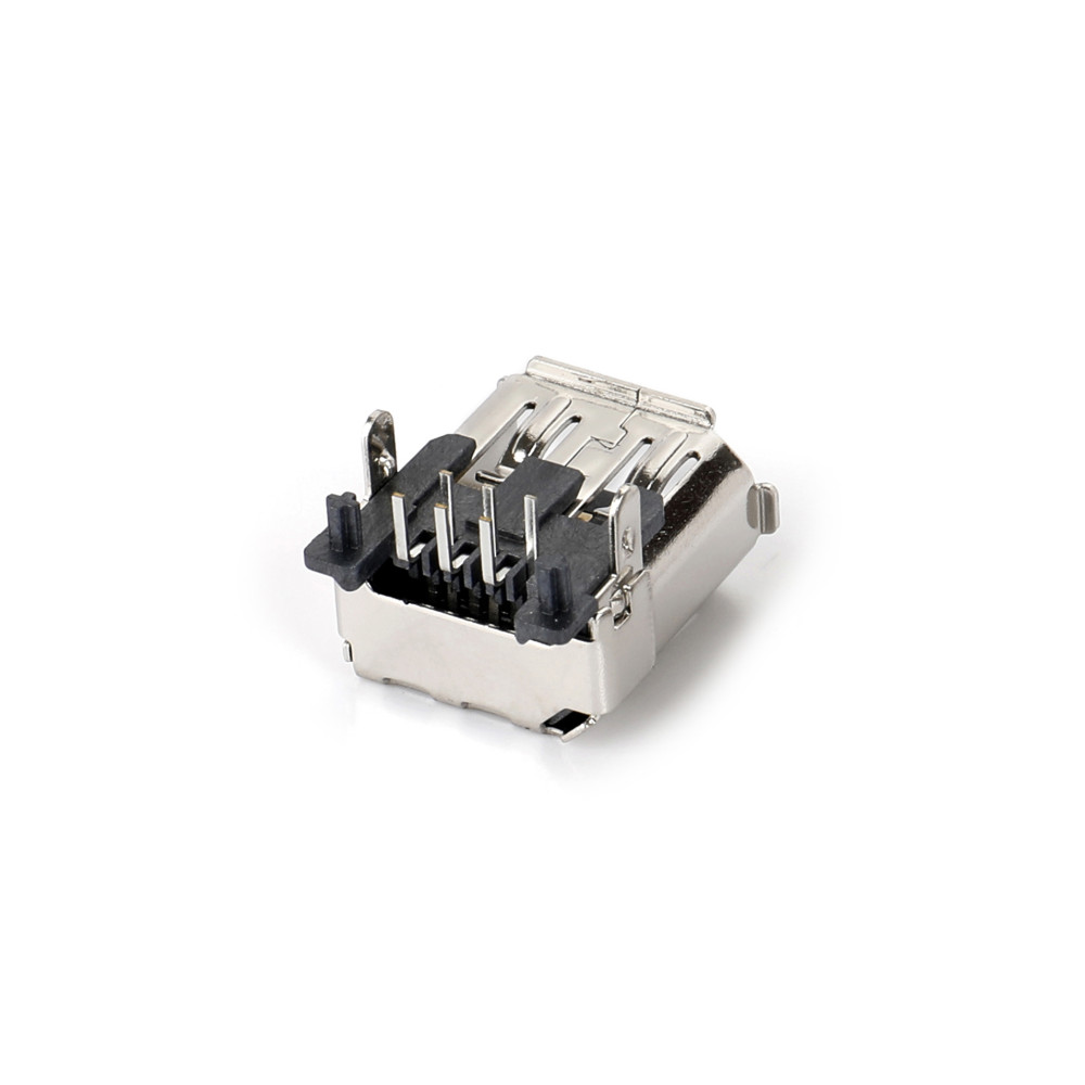 036R-4017 1394 6P female 90 degree plug board