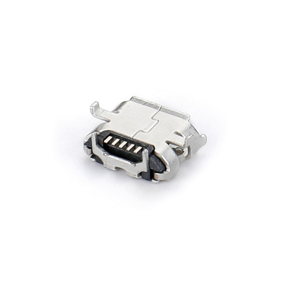 04BO-1849-0   Micro USB 5F SMT B型牛角型全插4.45-8.3无柱有卷边