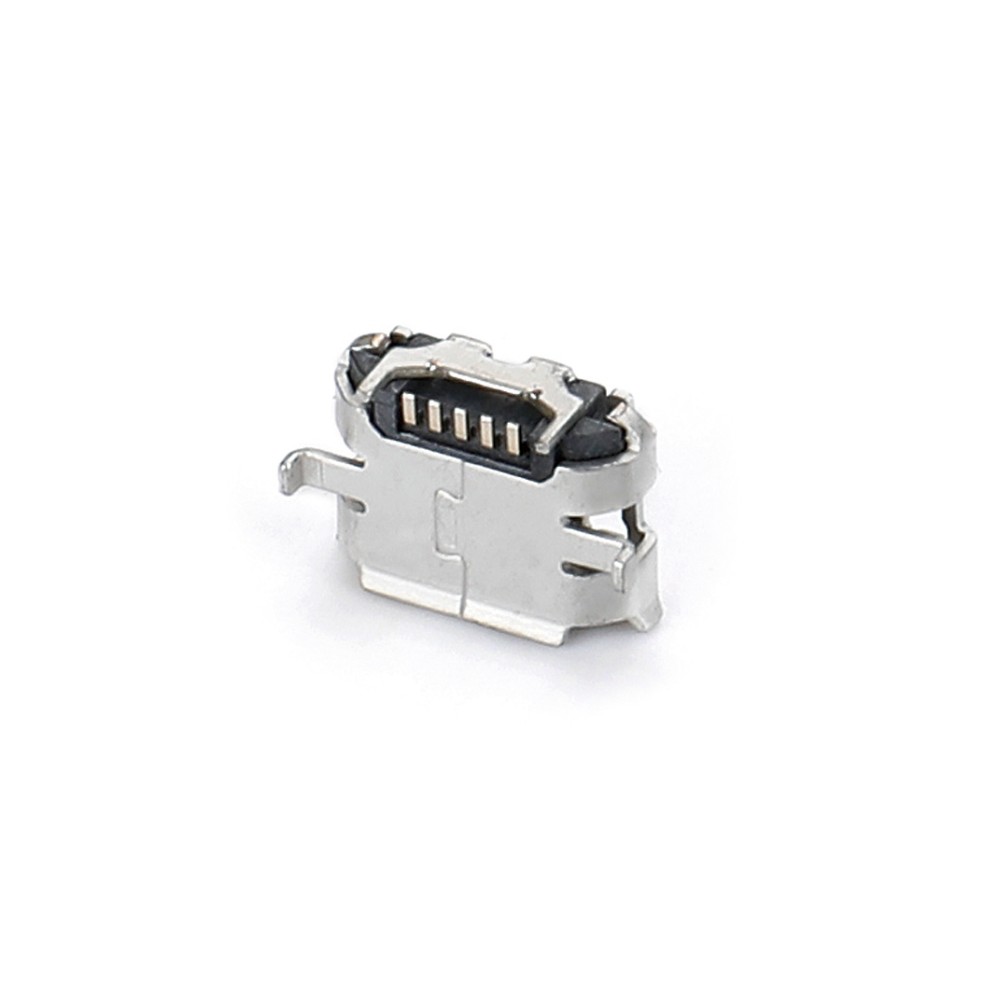 04BO-1849-0   Micro USB 5F SMT B型牛角型全插4.45-8.3无柱有卷边