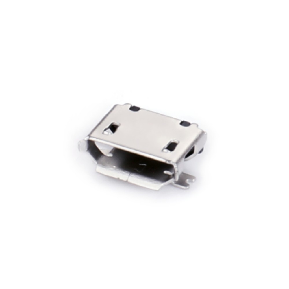 04BT-1830   Micro USB 5F SMT 两脚全贴有卷边垫高0.9