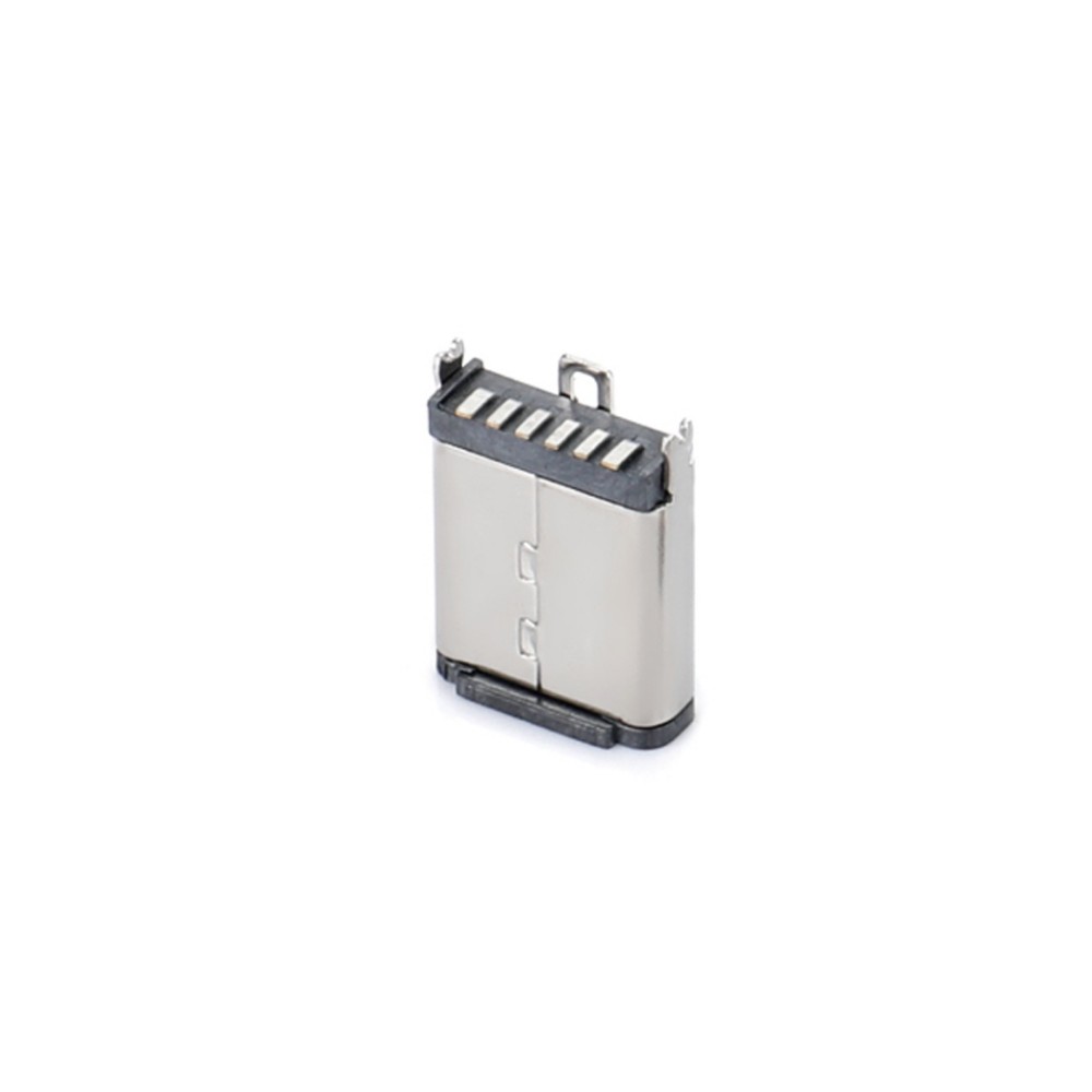 0706L-4502 TYPE CF 6P PLUG 简易版立贴10.0