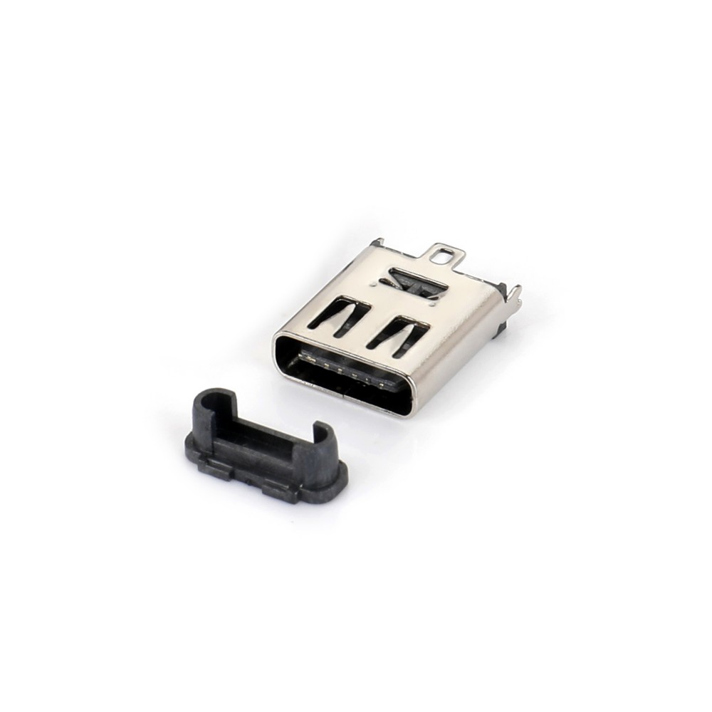0706L-4502 TYPE CF 6P PLUG 简易版立贴10.0