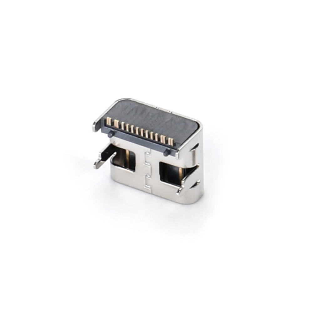 0716T-9209   TYPE CF 16P SMT 板上四脚插板有柱 加高1.0mm L=7.35mm