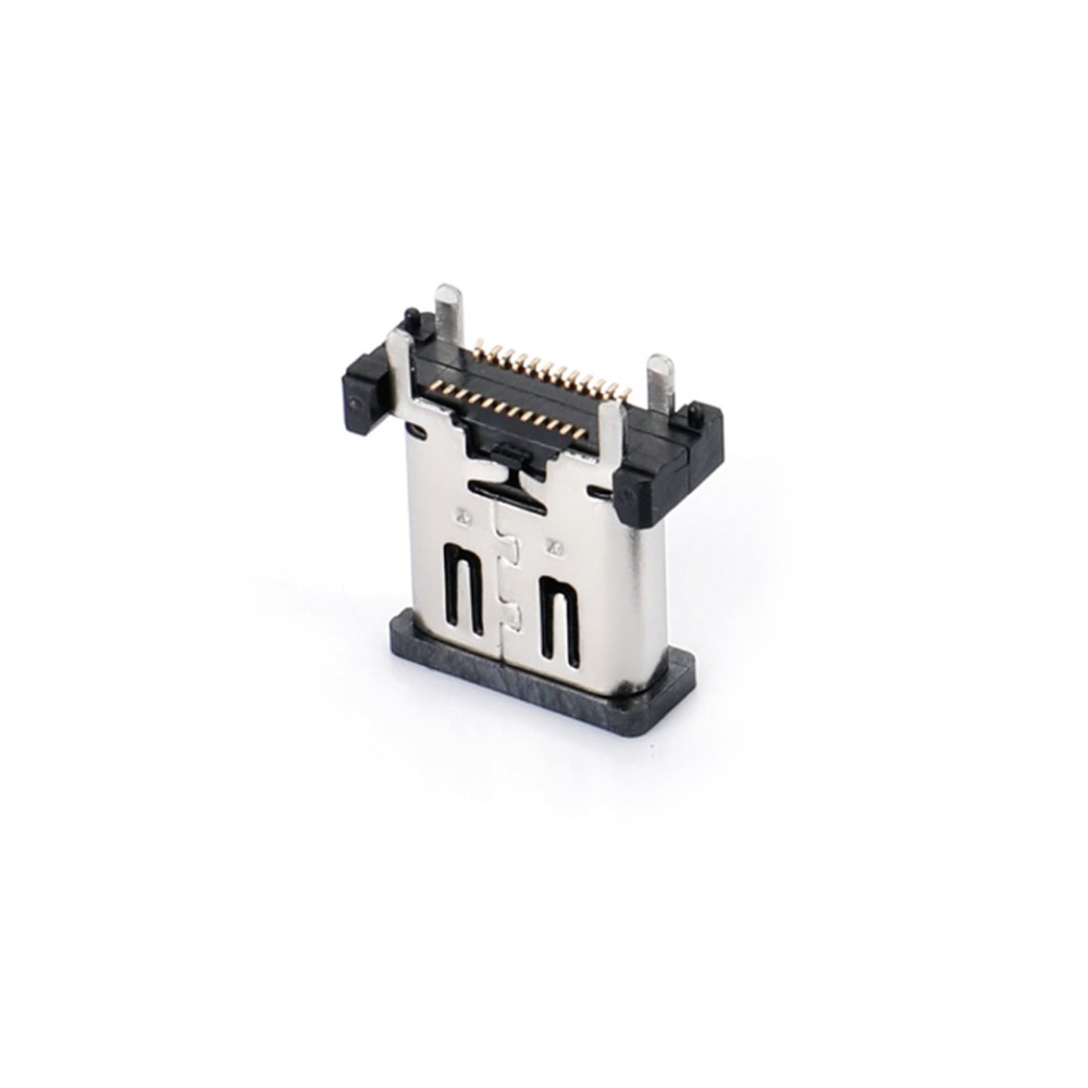 07CF-0532 TYPE CF 24P 双排SMT直立式 四脚DIP H=9.97