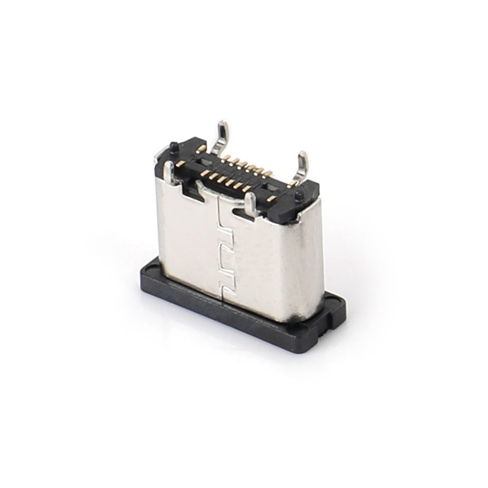 0716L-9231 TYPE CF 16P SMT 180 degree four pin plug-in board vertical mounting H=6.4, foot length 0.95