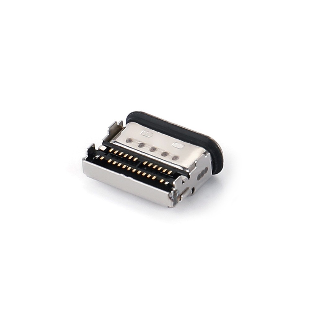 0724T-8112-WP   TYPE CF 24P Waterproof IP-X8 four pin plug-in board on double row SMT board (tongue exposed)